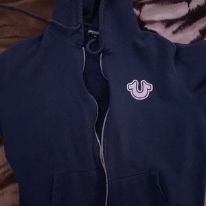 True religion zip up
